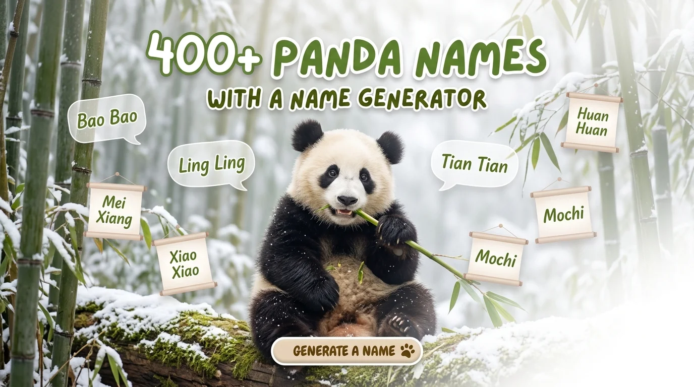 Panda Names