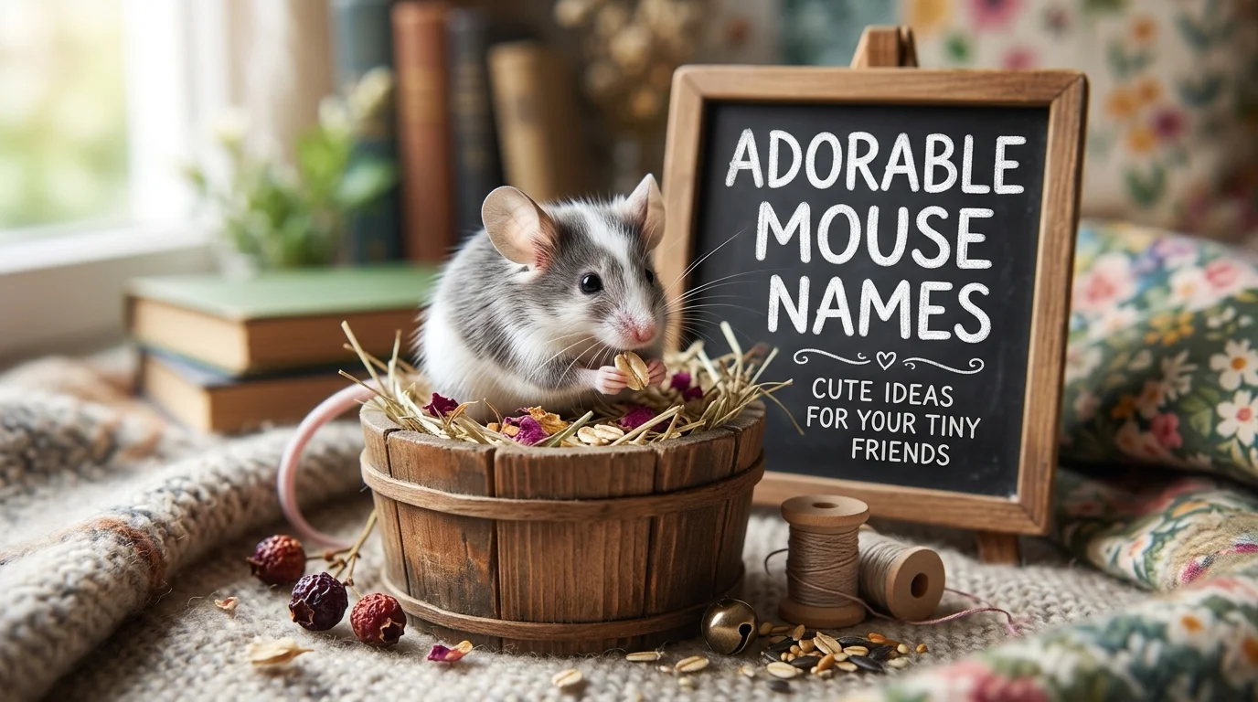 Adorable Mouse Names With Name Generator