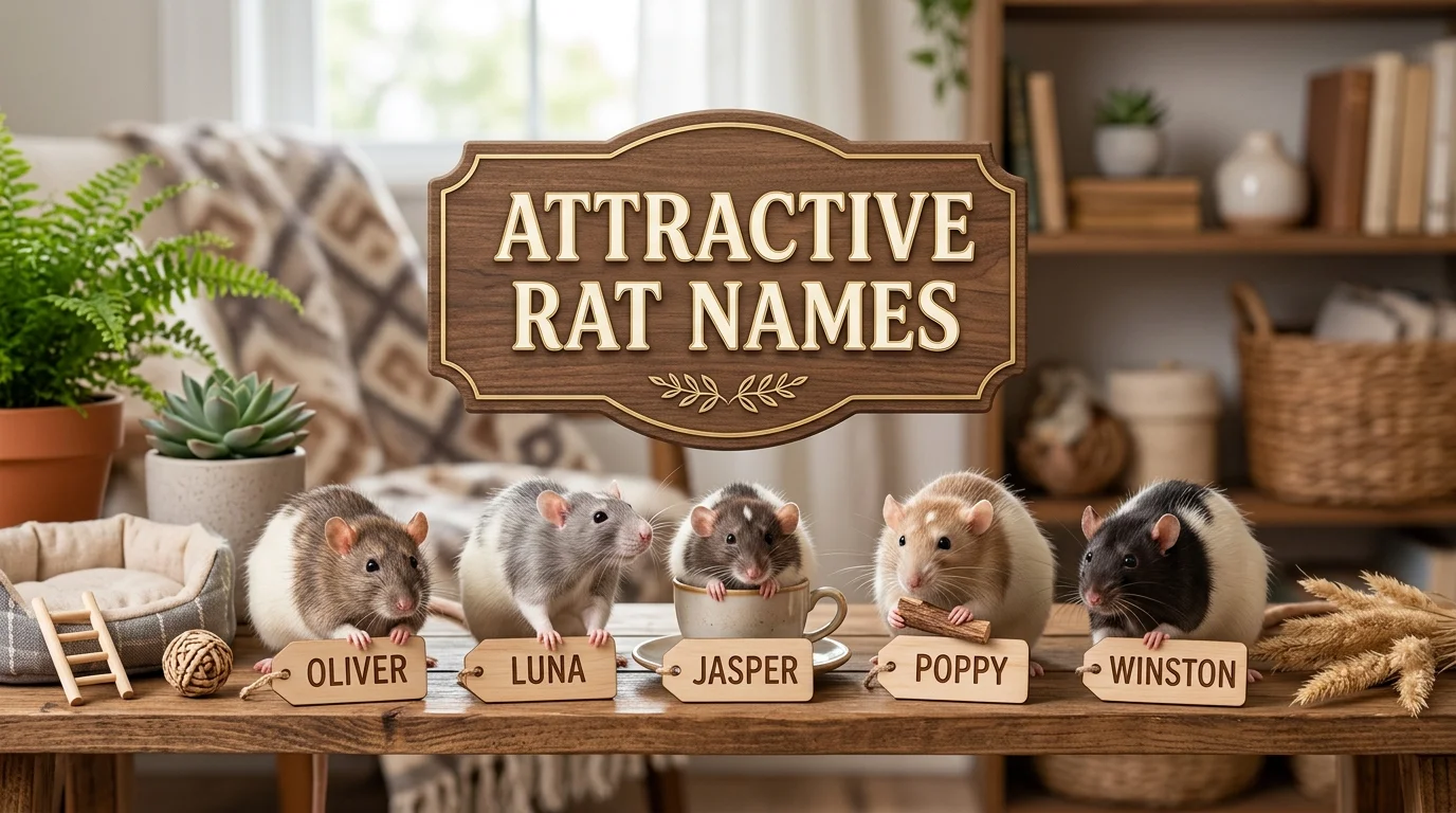 Attractive Rat Names With Name Generator