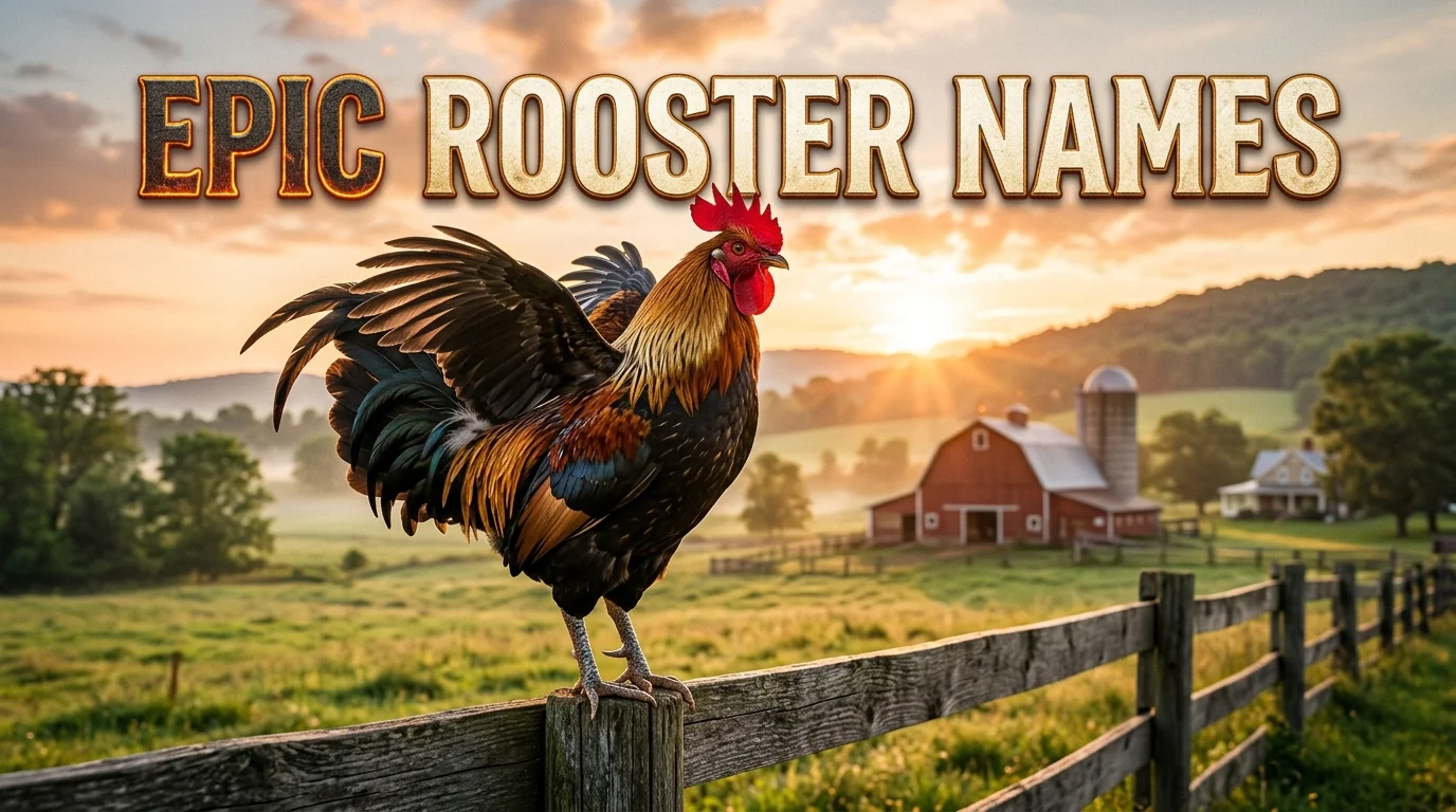 Epic Rooster Names With a Name Generator