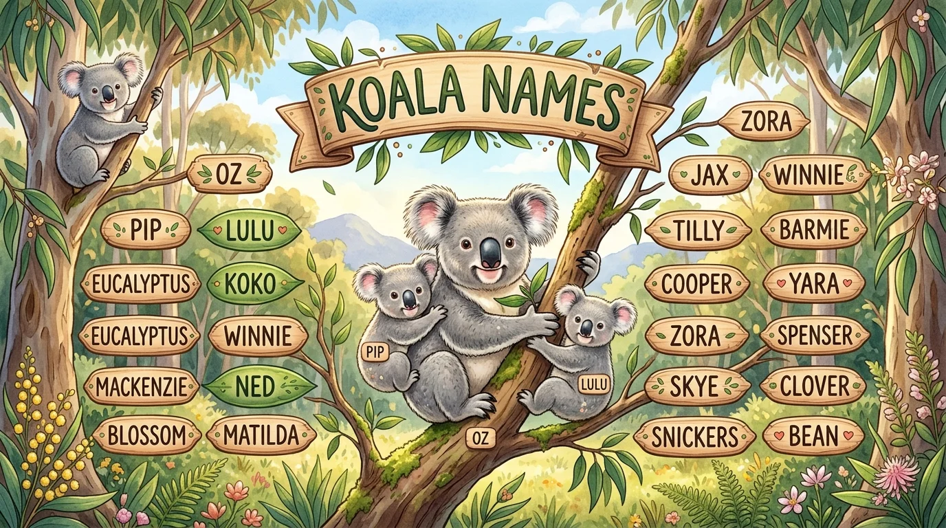 Koala Names With a Name Generator