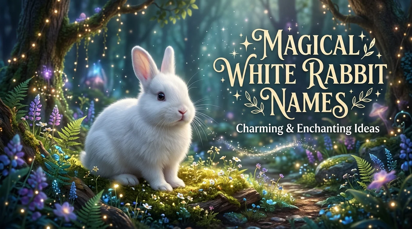 Magical White Rabbit Names With Name Generator