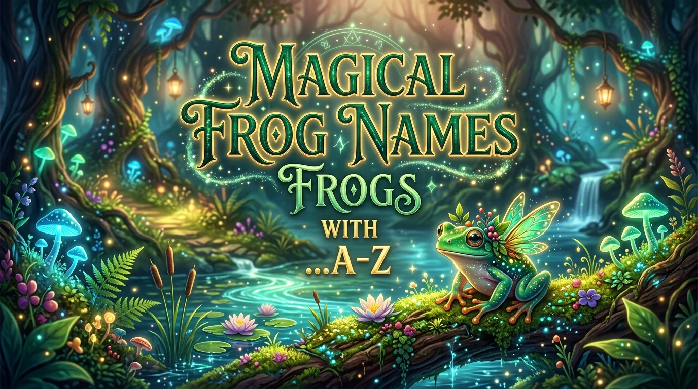 Magical Frog Names With Name Generator