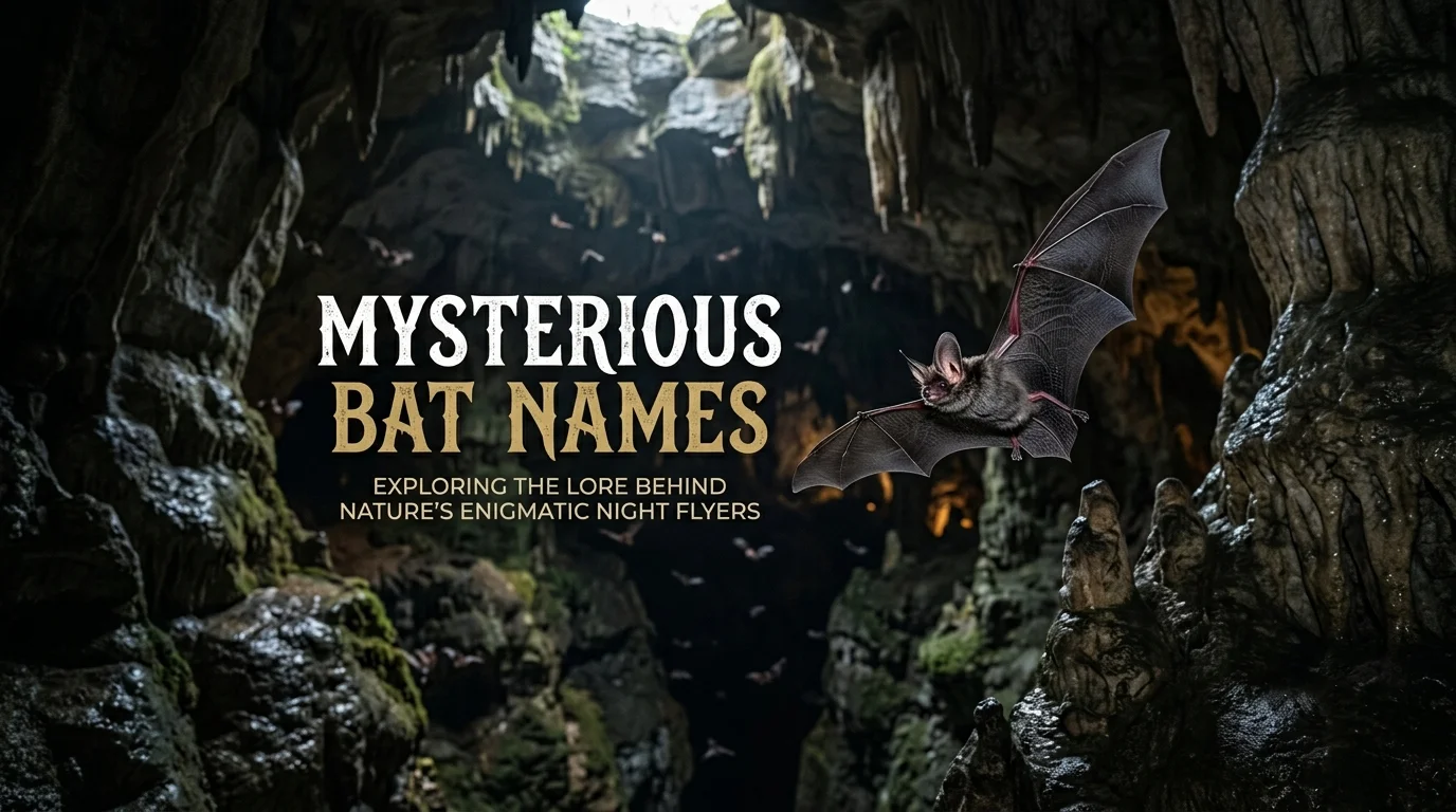 Mysterious Bat Names With a Name Generator
