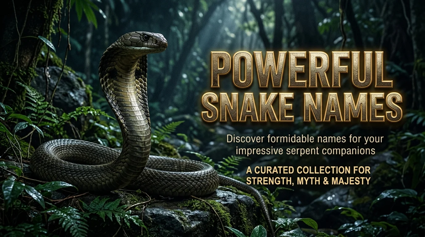 powerful snake names