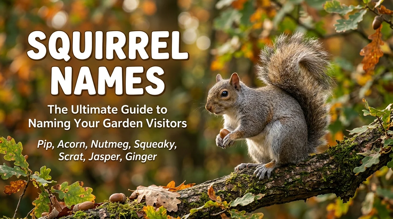 Squirrel Names With Name Generator