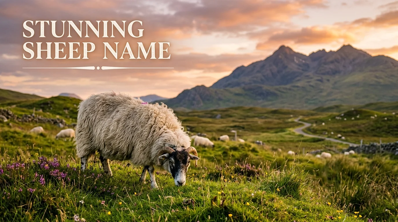 Stunning Sheep Name Ideas With Name Generator